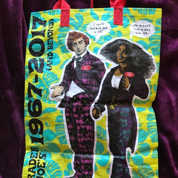 Trader Joe's 50th Anniversary Shopping Bag - Picture 1 of 4